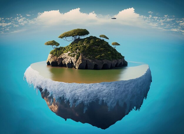 Island floating