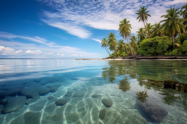 Island Serenity in Pictures Tropical Landscape Photo