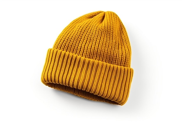 Isolated beanie on a white background