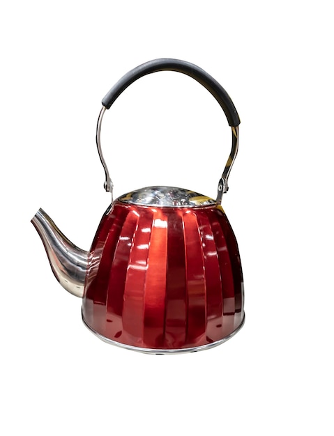 Photo isolated beautiful teapot for brewing tea