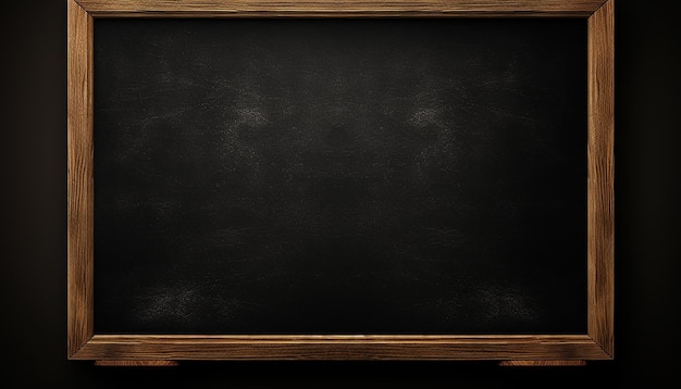 Isolated Blackboard on White Background with Clipping