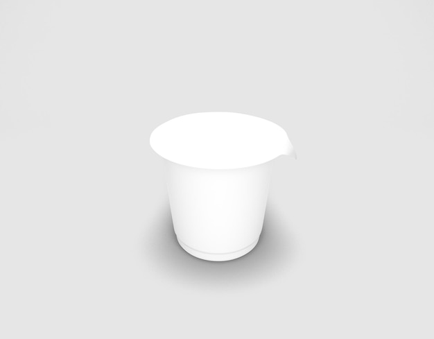 Isolated Dessert Plastic Cup