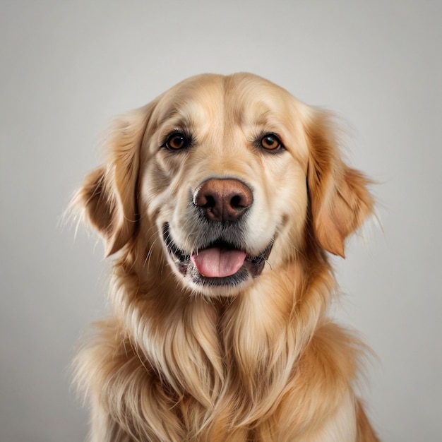 isolated Golden Retriever Goldie Dog Pet