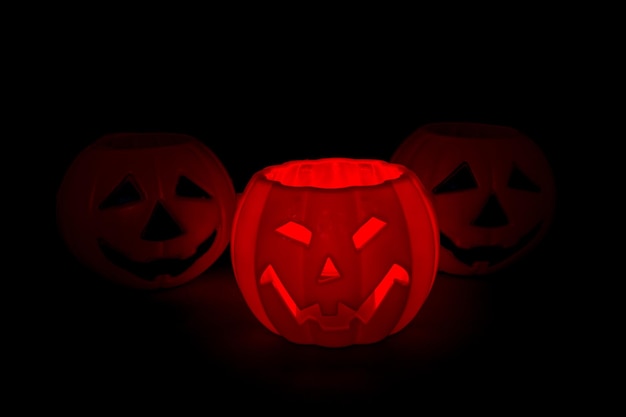 Isolated halloween pumpkin