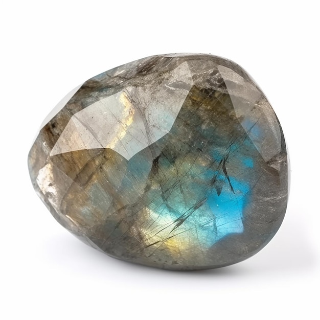 Isolated Labradorite Transparent Background