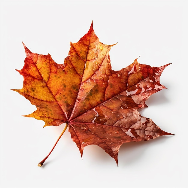 Isolated Maple Leaf Transparent Background