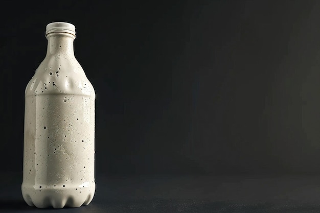 isolated milk bottle