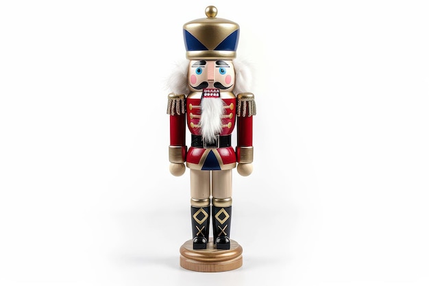 Photo isolated nutcracker on transparent background