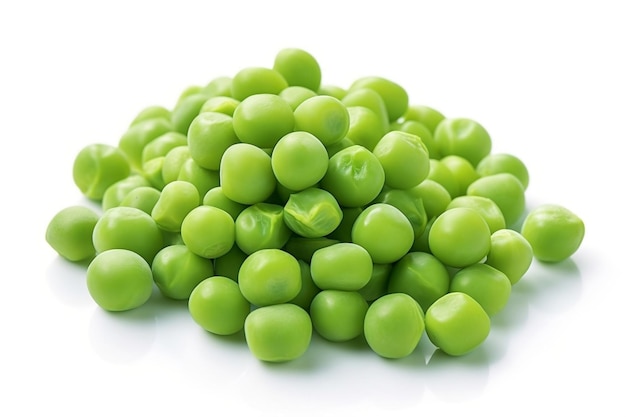 Isolated Peas on Transparent Background AI