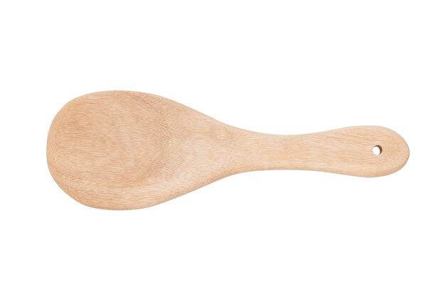 Isolated rice paddle with clipping path