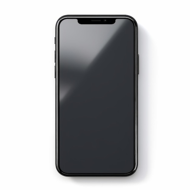 Isolated Smartphone With Clipping Path