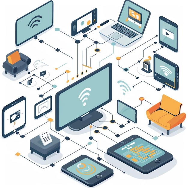 Isometric Connected Devices