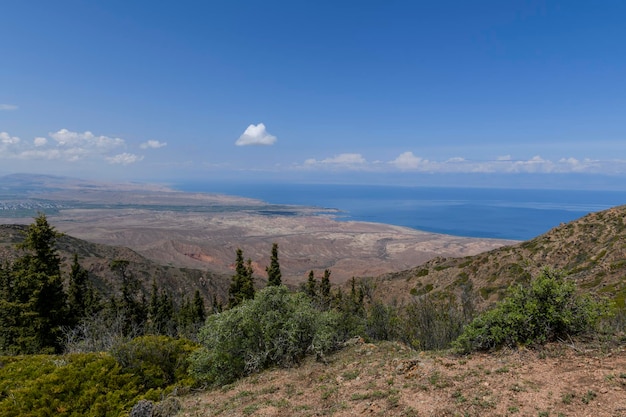 IssykKul lake in Kyrgyzstan Summer mountain landscape Kyrgyzstan mountains