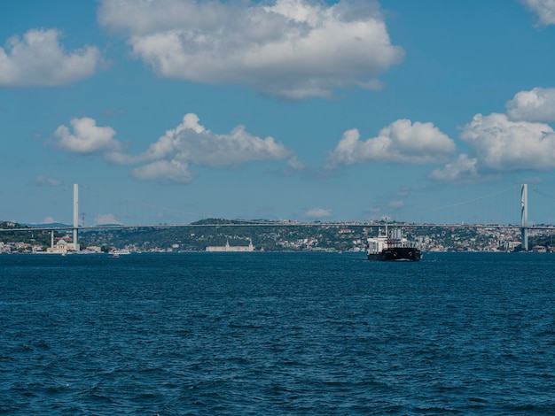 Istanbul city view from bosphorus