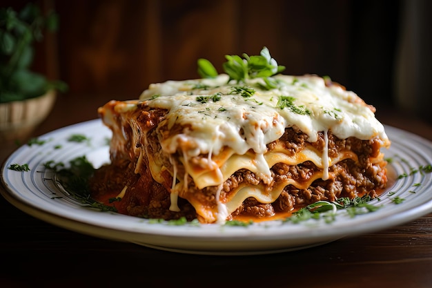 Italian Lasagna Comfort Food