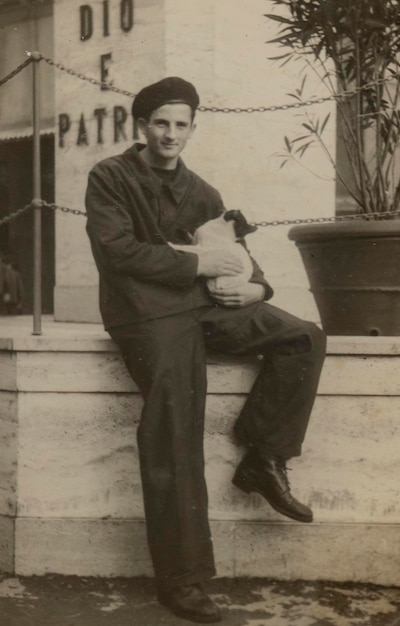 Italian Navy Sailor in Training