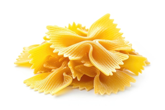 Italian Pasta Dish Isolated on a Clean White Background