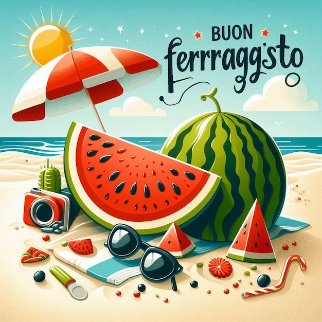 Italian summer festival Ferragosto holidays in Italy