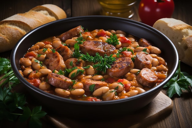 Italian White Bean and Sausage Stew Italian Recipe