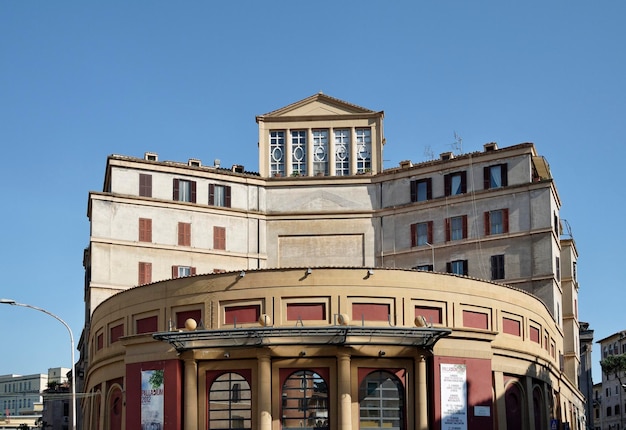 Italy, Rome, Garbatella; 11 May 2012, view of the Palladium Theatre facade - EDITORIAL