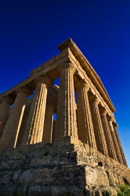 Italy Sicily Agrigento Greek Temples Valley The Concord Temple 440 bC