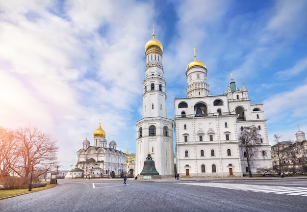 Ivan the Great Bell Tower and Assumption Belfry  in the Moscow Kremlin