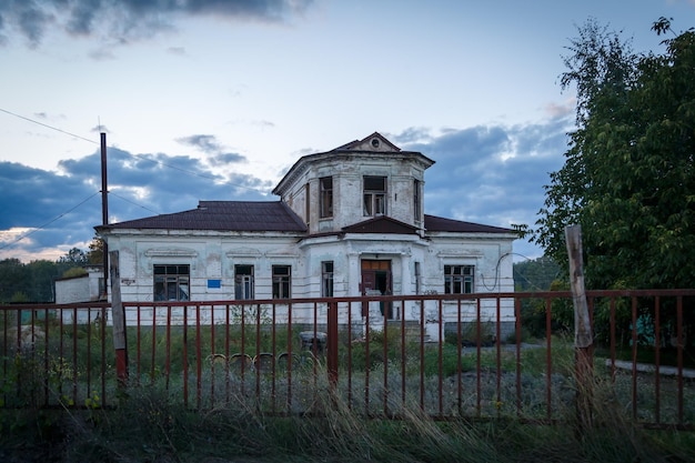 Izium, Kharkiv region, Ukraine - 09.22.2022 Destruction of Izium. Russia Ukraine war