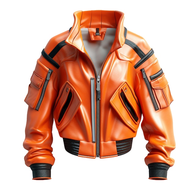 Jacket isolated on background with Generative AI