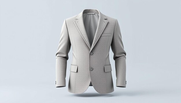 Photo a jacket suit on white background