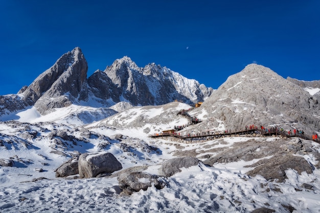 Jade Dragon Snow Mountain in Lijiang