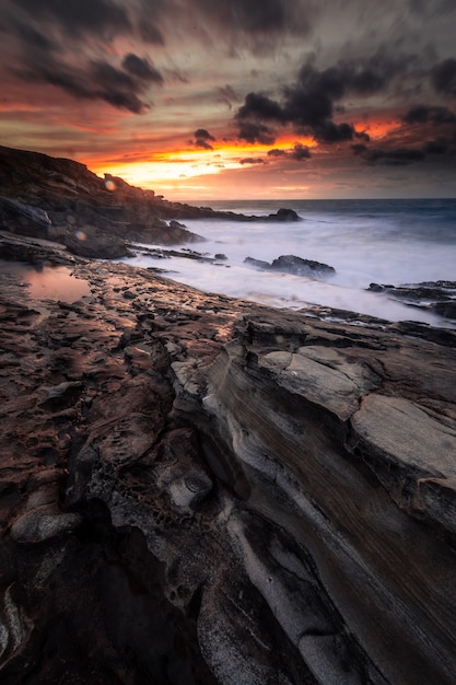 Jaizkibel mountain coast, next to Hondarribia, Basque Country