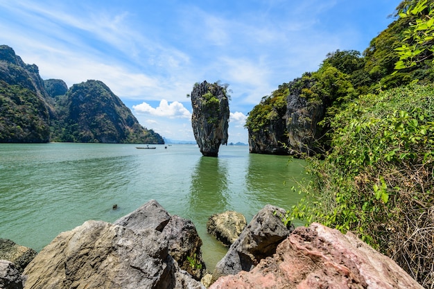 James Bond Island in Phang Nga Bay, Thailand