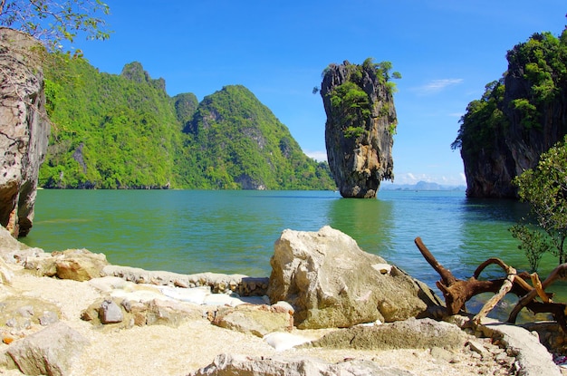 James bond island in thailand ko tapu