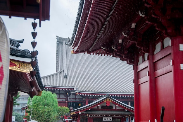 Japan Tokyo famous historic building Golden Dragon Mountain Sensoji Temple Sensoji Temple