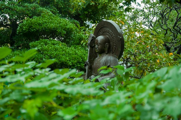 Japan Tokyo Golden Dragon Mountain Sensoji Temple Jizo Bodhisattva