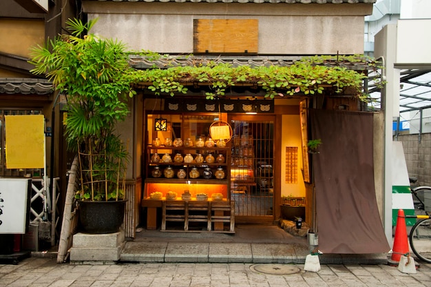 Japan Tokyo Shinjuku tranquil cafe windows plants greenery