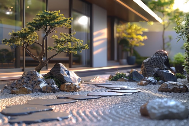 japanees stone garden the meditation place zen inspiration