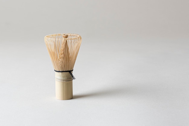 Japanese bamboo brush for making matcha tea