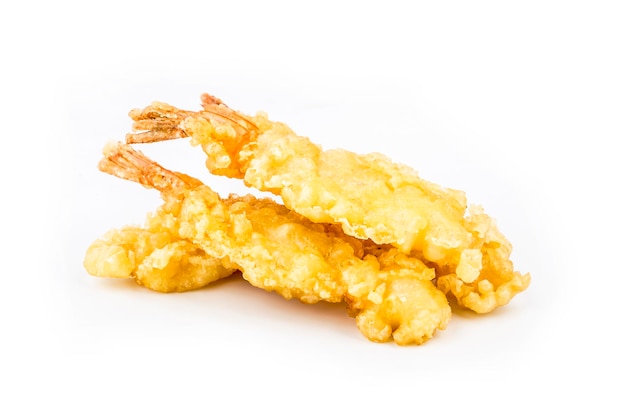 Japanese Cuisine delicious fried tempura shrimp