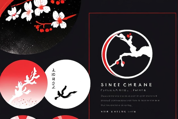 Photo japanese culture inspired design elements