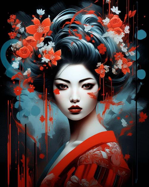 Japanese geisha