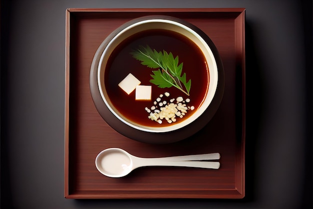 Japanese Miso Soup food