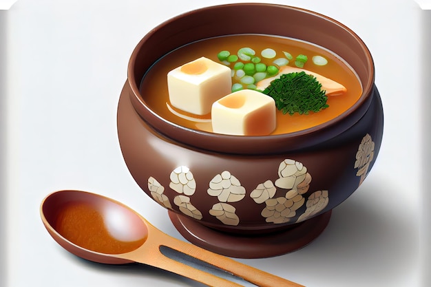 Japanese Miso Soup food