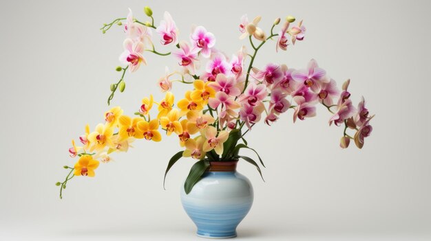 Japanese Photography Inspired Vase With Orchids Lee Broom Design