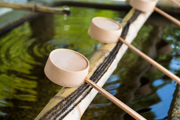 Japanese purification ladle