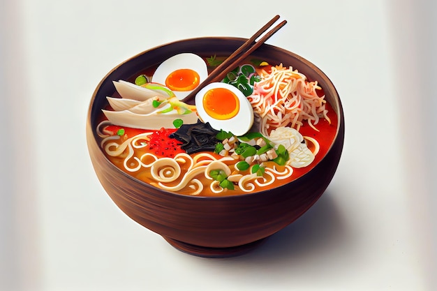 Japanese Ramen food