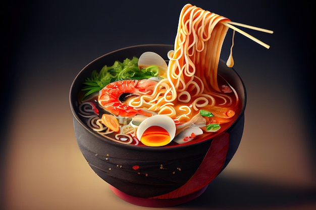 Japanese Ramen food