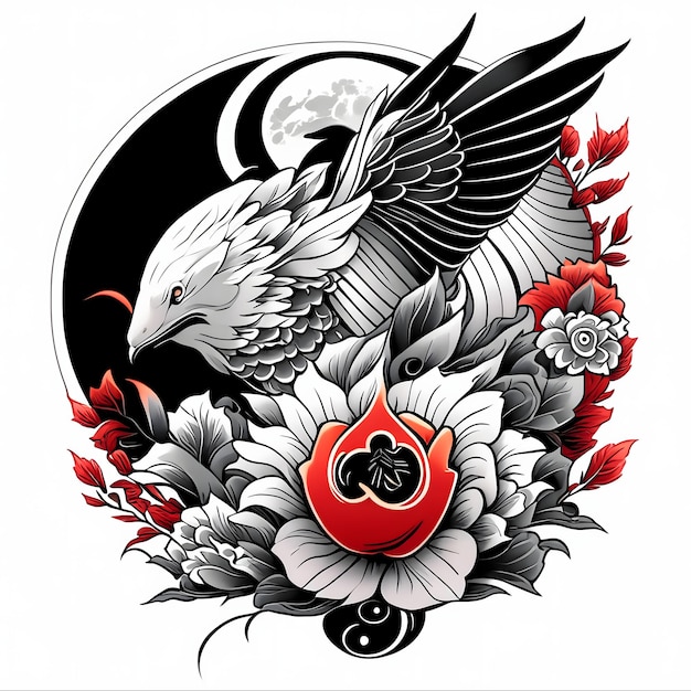 japanese style tattoo design