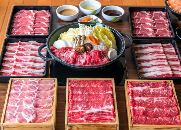 Japanese Sukiyaki set