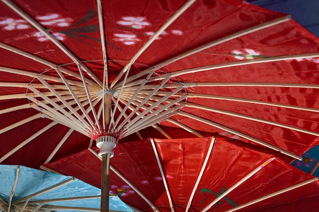 Japanese traditional wagasa umbrella background